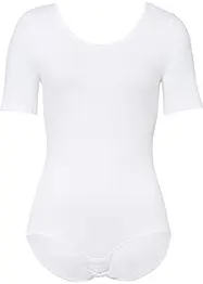 Body a mezze maniche con cotone, bonprix