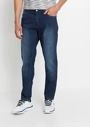 Jeans elasticizzati con taglio comfort regular fit, tapered, bonprix