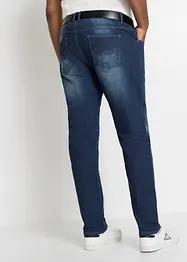 Jeans elasticizzati con taglio comfort regular fit, tapered, bonprix