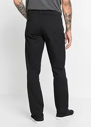 Pantaloni regular fit in twill di puro cotone, straight, bonprix