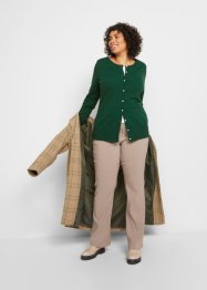 Cardigan in maglia fine con cotone riciclato, bpc bonprix collection