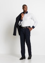 Camicia elegante con colletto doppio slim fit, bpc selection