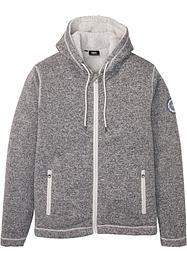 Giacca in pile con fodera in pellicciotto sintetico, bpc bonprix collection