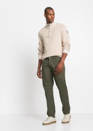 Pantaloni elasticizzati con taglio comfort slim fit straight, bpc bonprix collection