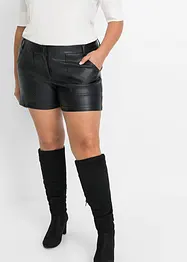 Shorts in similpelle, bonprix