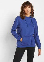 Felpa basic con cappuccio, bpc bonprix collection
