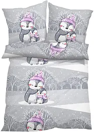 Biancheria da letto con pinguini, bonprix