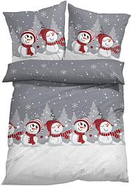 Biancheria da letto con pupazzi di neve, bpc living bonprix collection
