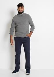 Maglione con collo a scialle in materiali riciclati, bpc bonprix collection