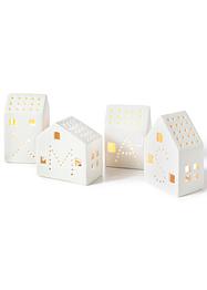 Lanterne a forma di casetta (set 4 pezzi), bpc living bonprix collection
