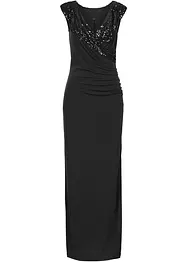 Abito di jersey con paillettes, bonprix
