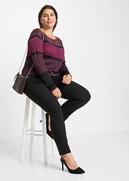 Maglione a righe con lurex, BODYFLIRT
