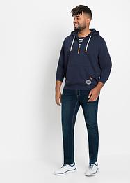 Felpa con cappuccio e taglio comfort, John Baner JEANSWEAR