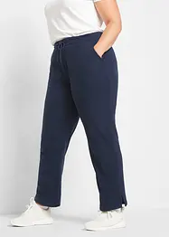 Pantaloni in pile, taglio diritto, bonprix