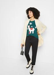 Maglia natalizia a maniche lunghe, bpc bonprix collection