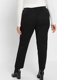 Pantaloni con inserto in satin, BODYFLIRT