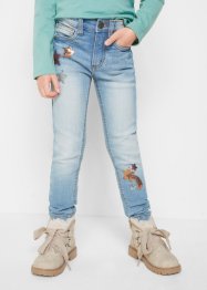 Jeans skinny con paillettes, John Baner JEANSWEAR