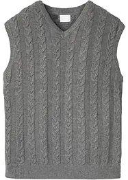 Gilet in maglia a trecce, bonprix