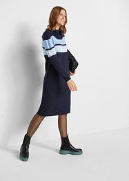 Abito in maglia al ginocchio dal taglio comodo, bpc bonprix collection
