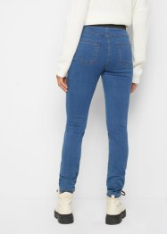 Jeans felpati con cuciture spostate in avanti e cinta comoda, bpc bonprix collection