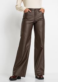 Pantaloni larghi in similpelle, RAINBOW