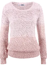 Maglione in filato grosso con colori sfumati, bonprix