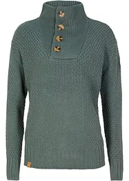 Maglione strutturato con bottoni, bonprix