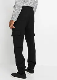 Pantaloni da jogging con tasche cargo, loose fit, bonprix