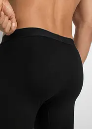 Boxer lunghi aderenti con cotone (pacco da 7), bonprix