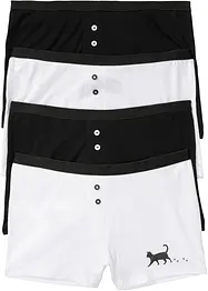 Boxer da donna (pacco da 4), bonprix