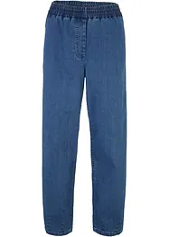 Mom jeans con cinta comoda, vita alta, bonprix