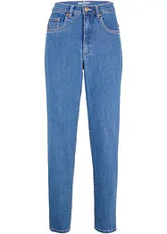 Mom jeans elasticizzati, a vita alta, bonprix