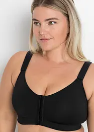 Reggiseno sportivo con chiusura anteriore e sostegno forte, bonprix