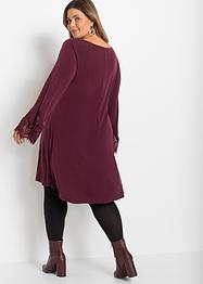 Abito  in poliestere riciclato con pizzo, BODYFLIRT