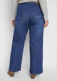 Jeans elasticizzati wide leg, John Baner JEANSWEAR