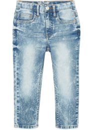 Jeans elasticizzati con cloudy washing, slim fit, John Baner JEANSWEAR