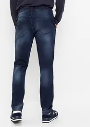 Jeans di felpa slim fit, straight, bonprix