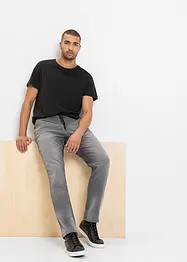 Jeans di felpa slim fit, straight, bonprix