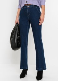 Jeans elasticizzati con pieghe stirate, BODYFLIRT