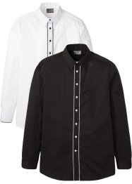 Camicia elegante slim fit (pacco da 2), bpc selection