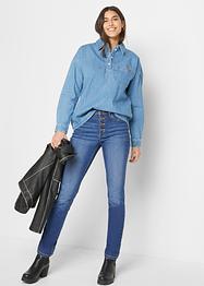 Camicia di jeans oversize, John Baner JEANSWEAR