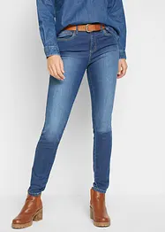 Jeans skinny elasticizzati, vita media, bonprix