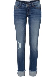 Jeans skinny risvoltabili con Positive Denim #1 Fabric, RAINBOW