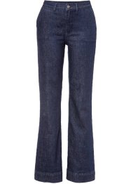 Jeans a zampa a vita alta con Positive Denim #1 Fabric, RAINBOW