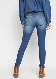 Jeans skinny elasticizzati, vita media, bonprix