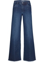 Jeans elasticizzati a vita alta, wide leg, John Baner JEANSWEAR