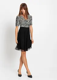 Miniabito con paillettes, bonprix