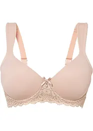 Reggiseno imbottito con ferretto e poliammide riciclata, bonprix