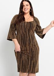 Abito midi con effetto glitterato, BODYFLIRT