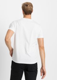 T-shirt con scollo a V (pacco da 5), bpc bonprix collection